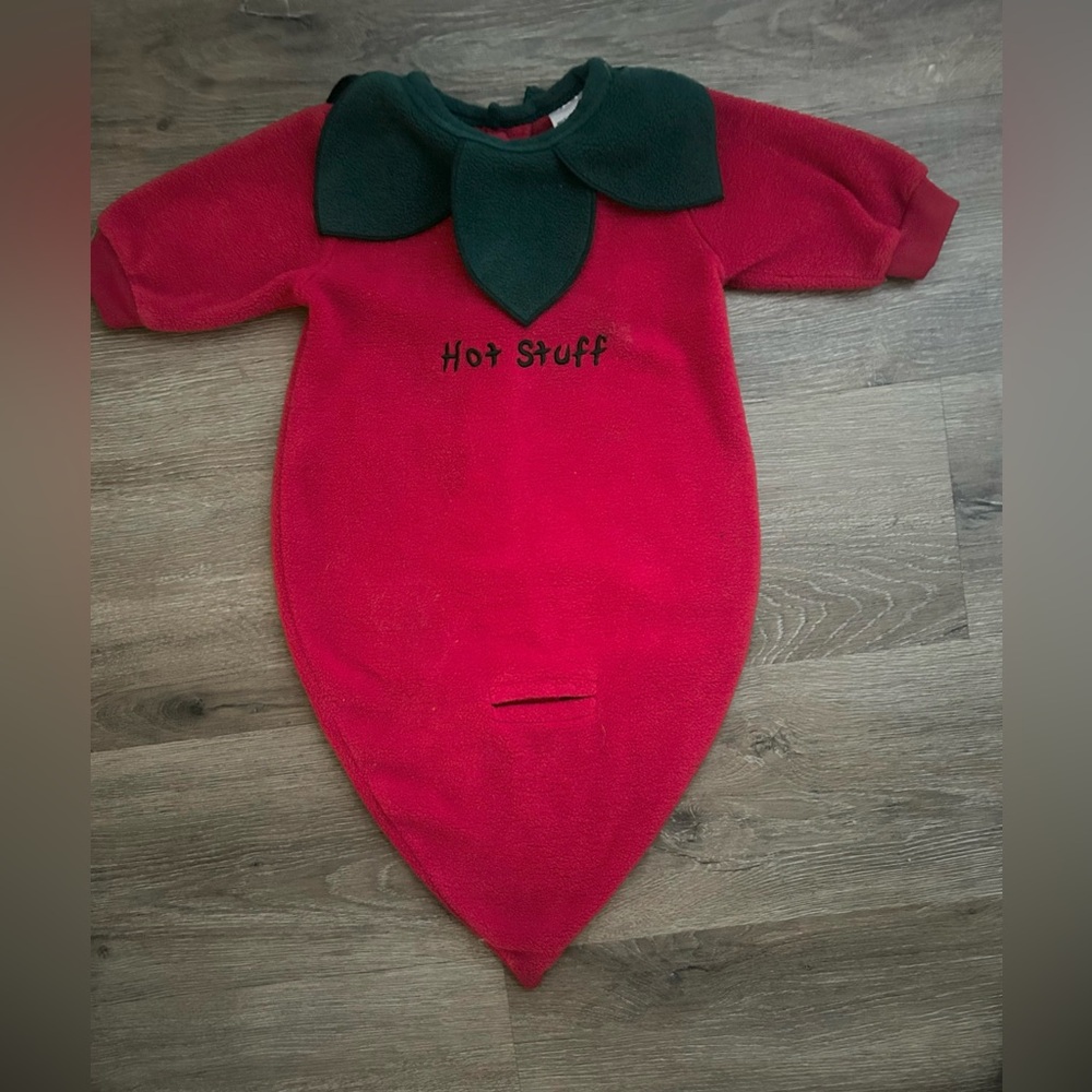 Red and Green Hot Stuff Kids Halloween Costume